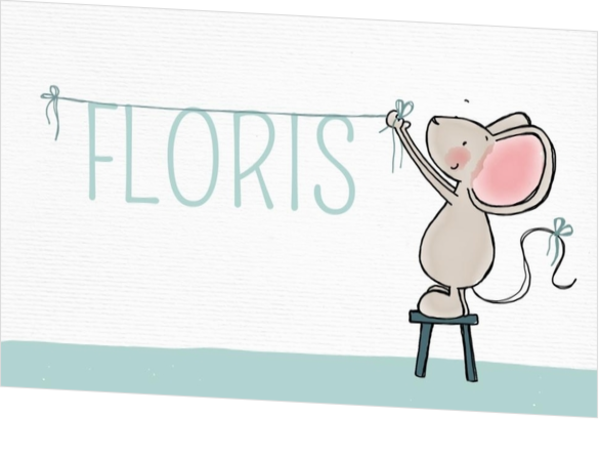 Floris - Feestelijk muisje 
