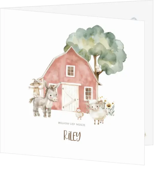 Boerderij met dieren