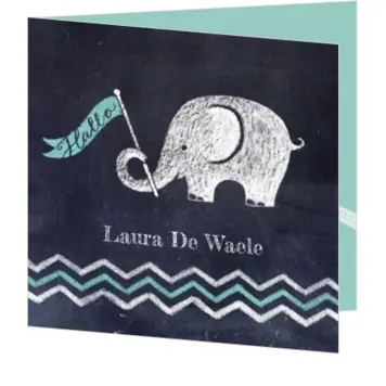 Laura - Olifant met vlag