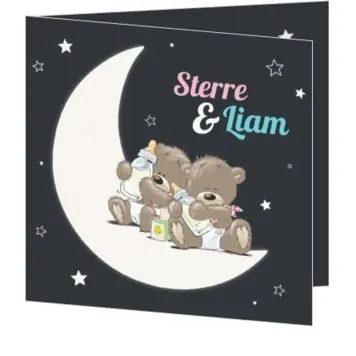 Sterre Liam - Tweeling beertjes op de maan