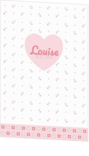 Louise - Roze hart 