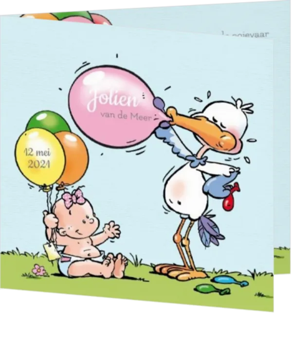 Jolien - Gekleurde ballonnen