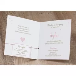 Sophie - Roze waterverf wolkje