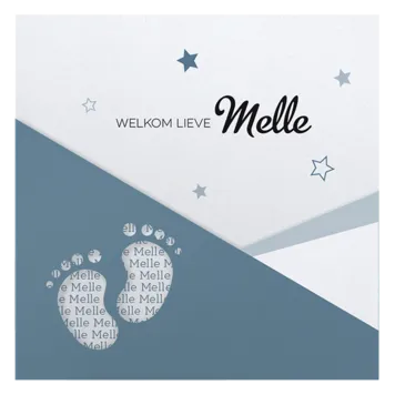 Melle - Trendy voetjes met namen