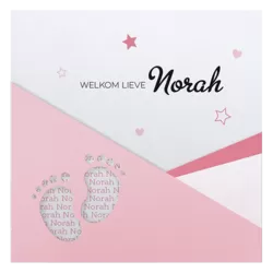 Norah - Hippe voetjes met namen