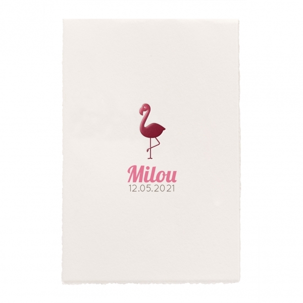 Milou - Roze flamingo