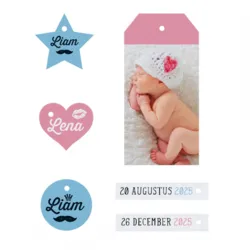 Lena - Rompertje meisje met applicaties