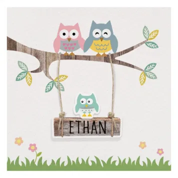 Ethan - Uiltjes op de schommel