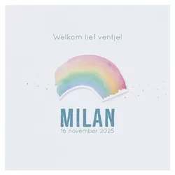 Milan - Trendy regenboog jongen