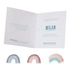 Milan - Trendy regenboog jongen