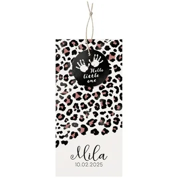 Mila - Luipaard label