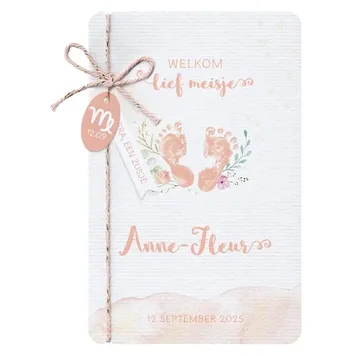 Anne-Fleur - Waterverf voetjes