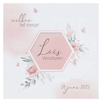 Loïs - Waterverf bloemen