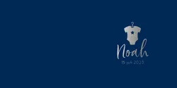 Geboortekaartje Noah - Rompertje 