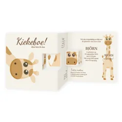Kiekeboe Giraf