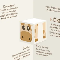 Kiekeboe Giraf