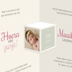 Drieluik met meisjes vosje
