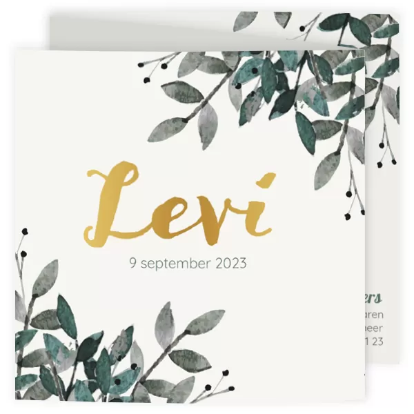 Botanical drieluik - Levi