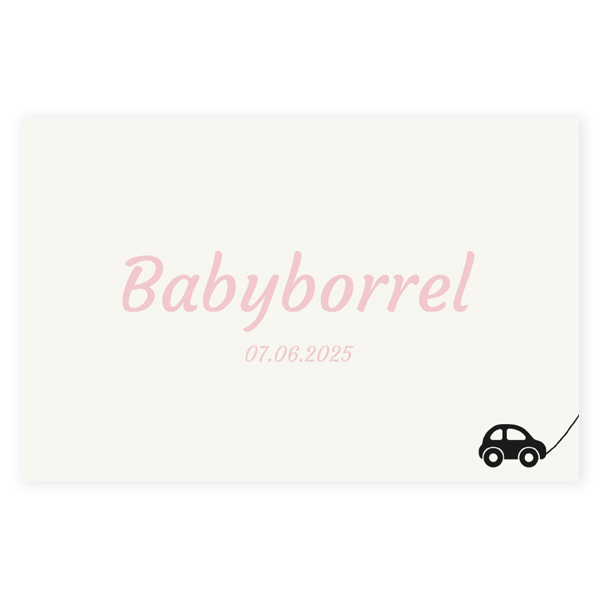 La Carte geboortekaartjes collectie - geboortekaartje KB757-M
