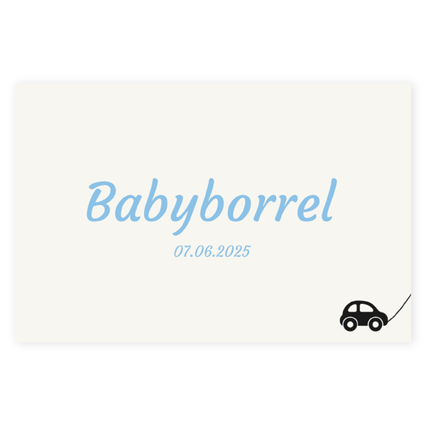 La Carte geboortekaartjes collectie - geboortekaartje KB757-J