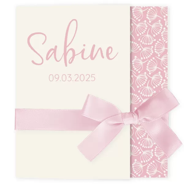Geboortekaart Sabine