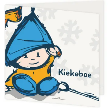 Geboortekaart kiekeboe
