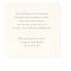 Babyborrel 2 konijntjes