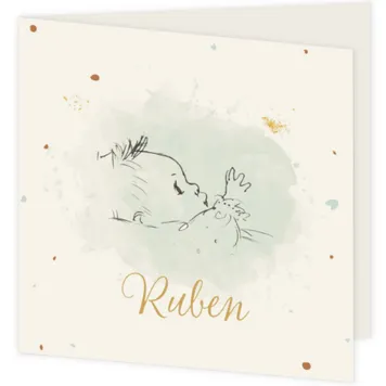 Baby watercolour stain (Ruben)