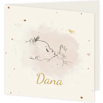 Baby waterverf vlek (Dana)