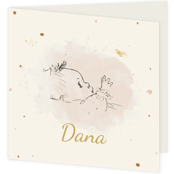 Baby waterverf vlek (Dana)