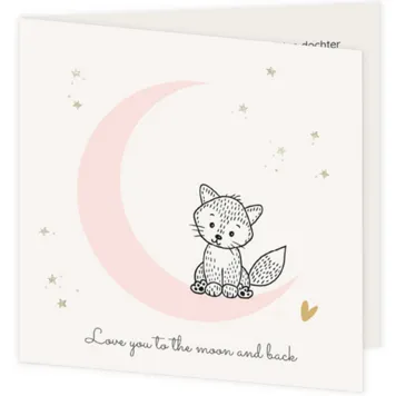 Love you to the moon and back - Vosje Sophie