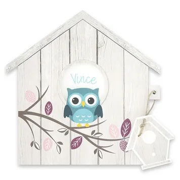Vogelhuisje met uiltje