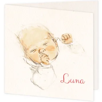 Duimende baby (Luna)