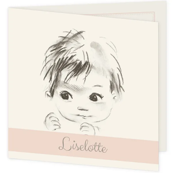 Schattig babyhoofdje