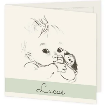 Duimende baby (Lucas)