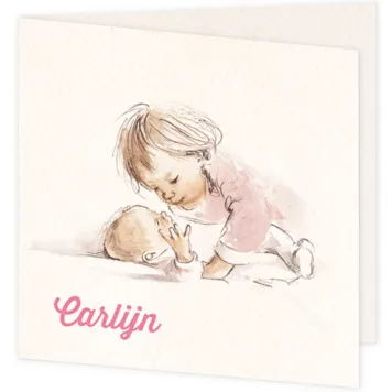 Even bij de baby kijken (zus)