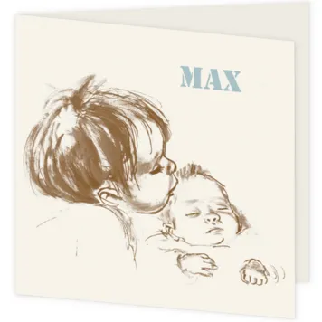 Kusje voor de baby (Max)