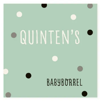 Kraamborrelkaart Quinten
