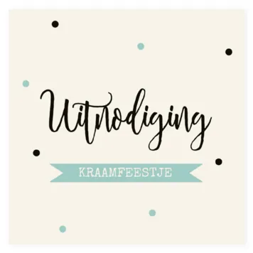 Kraamborrelkaart Samuel