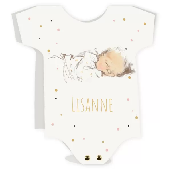Rompertje met slapend babytje - Lisanne
