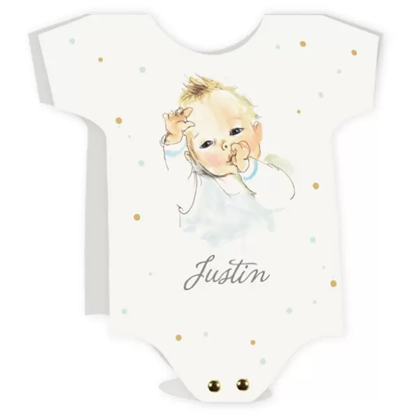 Rompertje met babytje - Justin