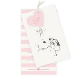 Meisje met knuffelhondje