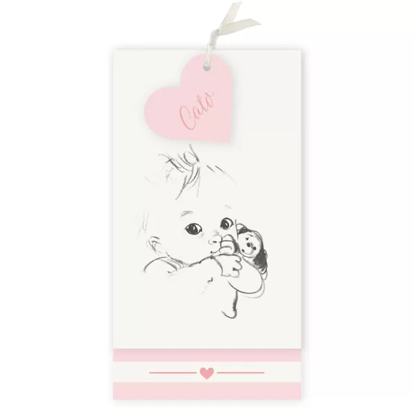 Meisje met knuffelhondje