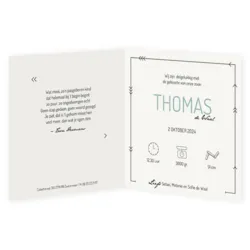 Foto in frame - Thomas