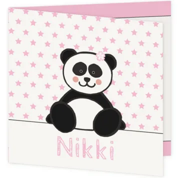 Pandabeer meisje