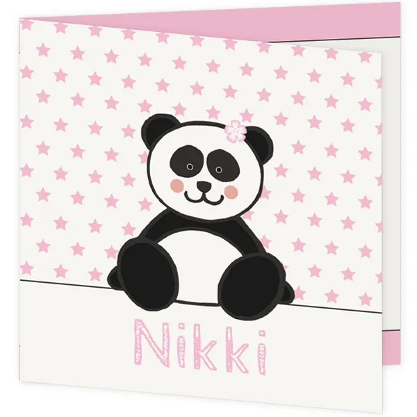 Pandabeer meisje