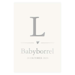 La Carte geboortekaartjes collectie - geboortekaartje KB804-J