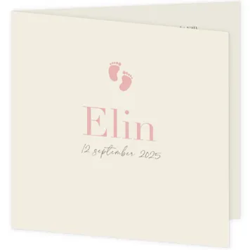 Klassiek met voetjes - Elin
