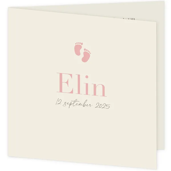 Klassiek met voetjes - Elin