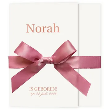 Mapje - rosefolie Norah